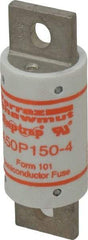 Ferraz Shawmut - 450 VDC, 500 VAC, 150 Amp, Fast-Acting Semiconductor/High Speed Fuse - Bolt-on Mount, 3-5/8" OAL, 100 at AC, 79 at DC kA Rating, 31mm Diam - Caliber Tooling