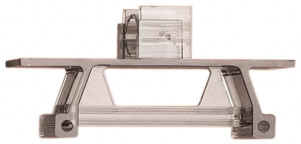 Ferraz Shawmut - 1, 2 and 3 Pole DIN Rail Adapter - For Use with Mersen 303 Series Class CC Fuse Blocks, Mersen 303 Series Midget Fuse Blocks - Caliber Tooling