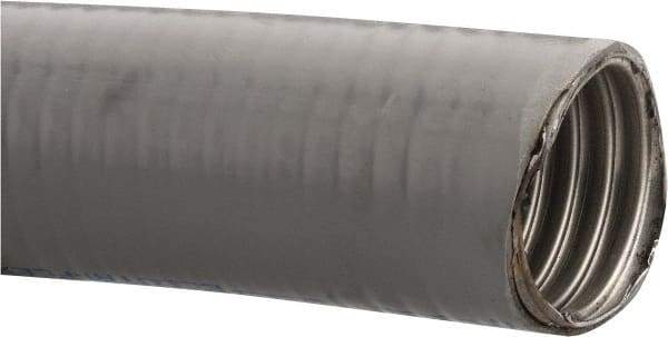 Made in USA - 1-1/4" Trade Size, 50' Long, Flexible Liquidtight Conduit - Steel - Caliber Tooling