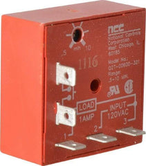 NCC - 5 Pin, Time Delay Relay - 1 at Resistive or Inductive Load Contact Amp, 120 VAC, On Board Trimpot - Caliber Tooling