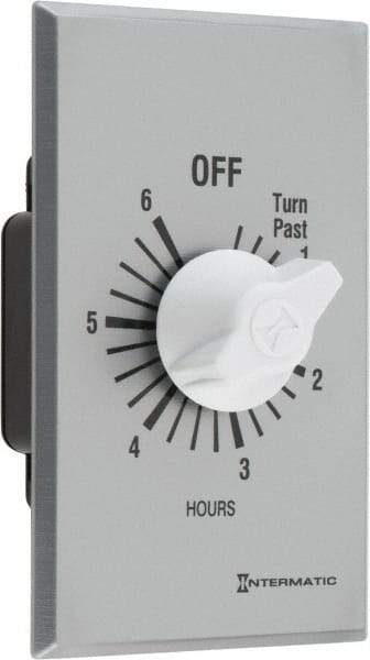 Intermatic - 6 hr Indoor Analog Spring-wound Mechanical Timer - 125 VAC, 50/60 Hz, - Caliber Tooling