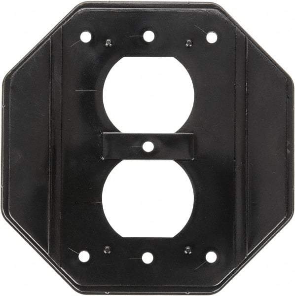 Intermatic - Electrical Outlet Box Aluminum Duplex Insert - Includes (1) Insert - Caliber Tooling