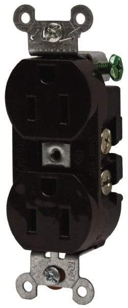 Hubbell Wiring Device-Kellems - Straight Blade Receptacles   Receptacle Type: Duplex Receptacle    Grade: Specification - Caliber Tooling