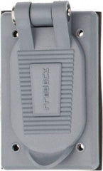 Hubbell Wiring Device-Kellems - Electrical Outlet Box Polycarbonate Weatherproof Cover - Caliber Tooling