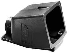 Hubbell Wiring Device-Kellems - 100 Amp, 2 Inch Hub Size, Cast Aluminum Pin and Sleeve Angle Back Box - IP67, 15° Box Angle - Caliber Tooling