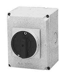 ACI - 3 Phase, 110 to 460V, 3 Pole, 4X, Enclosed Nonfused Cam & Disconnect Switch - 5.9 Inch Wide x 8.6 Inch High x 5.9 Inch Deep - Caliber Tooling