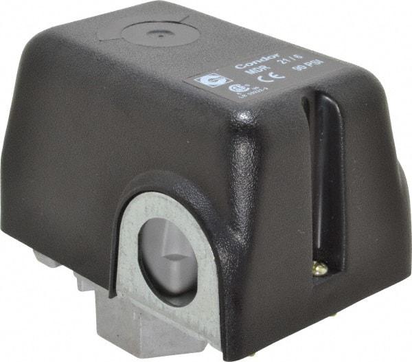 ACI - DP, 20 to 40 psi, Air Compressor Pressure and Level Switch - 1/2 (Conduit Fitting), 1/4 (Pressure), 7/8 Inch (Conduit Opening) Connector, Screw Terminal, For Use with ACI Controls Motors - Caliber Tooling