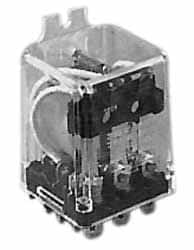 ACI - 11 Pins, Square Electromechanical Blade General Purpose Relay - 10 Amp at 240 VAC, 3PDT, 12 VDC - Caliber Tooling