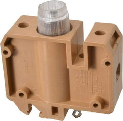 ACI - 30 Amp, DIN Rail Mount, Fused Terminal Block - 10 to 4 AWG Compatibility, 86mm High x 79mm Deep - Caliber Tooling