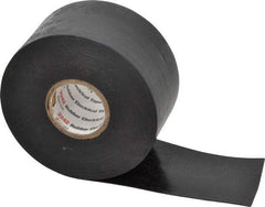 3M - 1-1/2" x 15', Black Rubber Electrical Tape - Series 2242, 30 mil Thick, 750 V/mil Dielectric Strength, 7.5 Lb./Inch Tensile Strength - Caliber Tooling