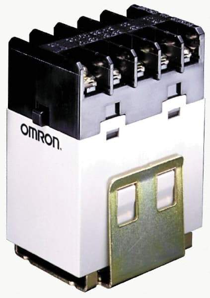 Omron - Standard Electromechanical Screw General Purpose Relay - 25 Amp at 220 VAC, 3PST-NO\xB6SPST-NC, 24 VDC, 34.5mm Wide x 64mm High x 51.5mm Deep - Caliber Tooling