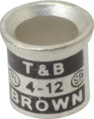 Thomas & Betts - (3) 8 to (1) 4 with (2) 10 AWG Bullet Connector - Brown Insulation - Caliber Tooling