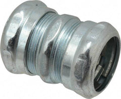 Thomas & Betts - 1" Trade, Steel Compression EMT Conduit Coupling - Noninsulated - Caliber Tooling