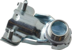 Thomas & Betts - 1/2" Trade, Steel Squeeze Clamp 90° FMC Conduit Connector - Noninsulated - Caliber Tooling