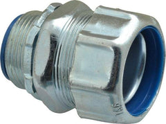 Thomas & Betts - 1-1/4" Trade, Steel Threaded Straight Liquidtight Conduit Connector - Noninsulated - Caliber Tooling