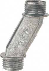 Thomas & Betts - 1/2" Trade, Die Cast Zinc Threaded Rigid/Intermediate (IMC) Conduit Nipple - Noninsulated - Caliber Tooling