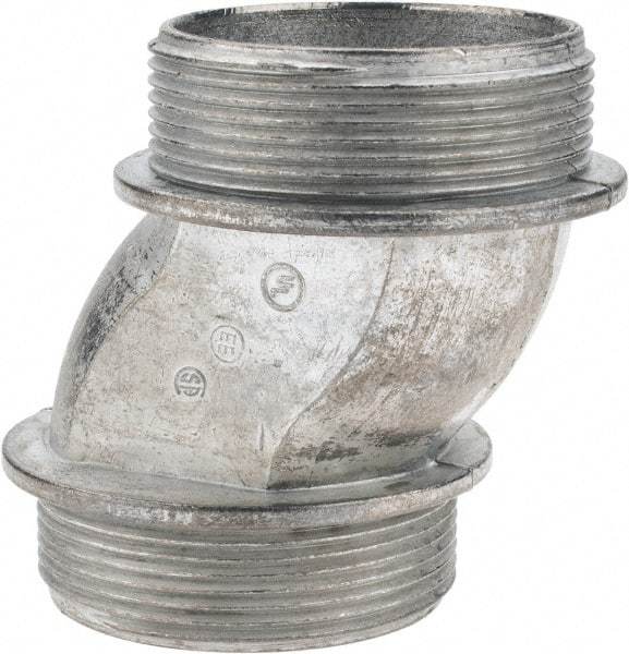 Thomas & Betts - 2" Trade, Die Cast Zinc Threaded Rigid/Intermediate (IMC) Conduit Nipple - Noninsulated - Caliber Tooling