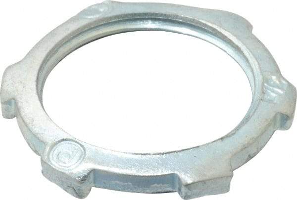 Thomas & Betts - 3/4" Trade, Steel Threaded Rigid/Intermediate (IMC) Conduit Locknut - Noninsulated - Caliber Tooling