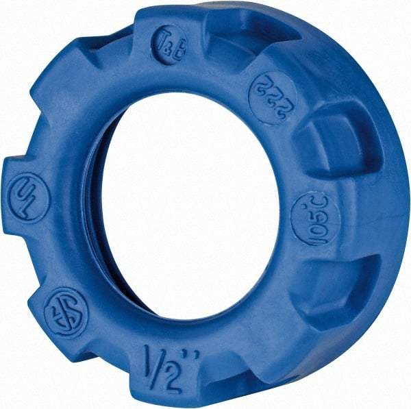 Thomas & Betts - 1/2" Trade, Plastic Threaded Rigid/Intermediate (IMC) Conduit Bushing - Insulated - Caliber Tooling