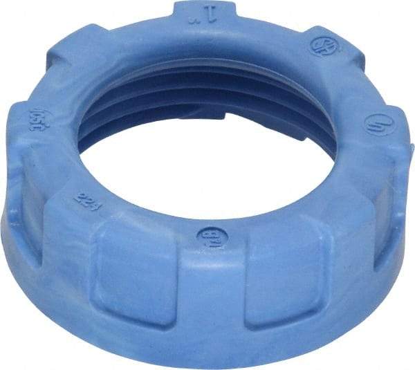 Thomas & Betts - 1" Trade, Plastic Threaded Rigid/Intermediate (IMC) Conduit Bushing - Insulated - Caliber Tooling