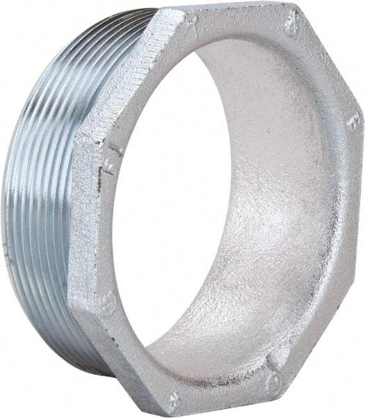 Thomas & Betts - 4" Trade, Malleable Iron Threaded Rigid/Intermediate (IMC) Conduit Nipple - Noninsulated - Caliber Tooling