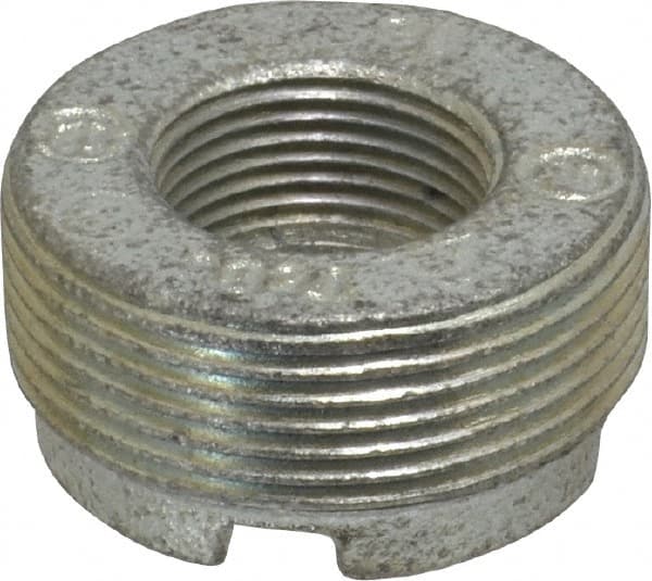 Thomas & Betts - 1-1/2 - 3/4" Trade, Malleable Iron Threaded Rigid/Intermediate (IMC) Conduit Reducer - Noninsulated - Caliber Tooling