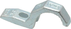 Thomas & Betts - 3/4" Pipe, Steel, Hot Dipped Galvanized" Pipe or Conduit Strap - 1/4" Bolt, 1 Mounting Hole - Caliber Tooling