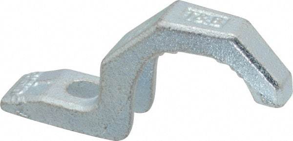 Thomas & Betts - 1" Pipe, Steel, Hot Dipped Galvanized" Pipe or Conduit Strap - 1/4" Bolt, 1 Mounting Hole - Caliber Tooling