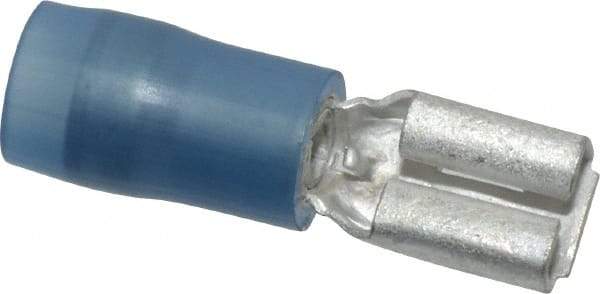 Thomas & Betts - 16 to 14 AWG, Nylon, Fully Insulated, Female Wire Disconnect - 3/16 Inch Wide Tab, Blue, CSA Certified, RoHS Compliant, UL 94 V-2, UL File E66716, UL Listed - Caliber Tooling