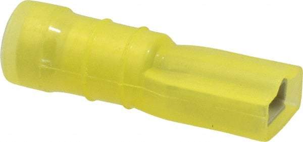 Thomas & Betts - 12 to 10 AWG, Nylon, Fully Insulated, Female Wire Disconnect - 1/4 Inch Wide Tab, Yellow, CSA Certified, RoHS Compliant, UL 94 V-2, UL File E66716, UL Listed - Caliber Tooling