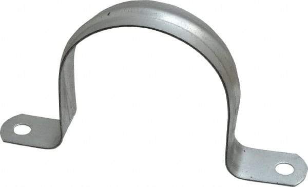 Thomas & Betts - 3 Pipe, Steel, Zinc Plated Pipe or Conduit Strap - 2 Mounting Holes - Caliber Tooling