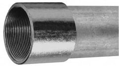 Made in USA - 3-1/2" Trade Size, 10' Long, Rigid Conduit - Steel, 3-1/2" ID - Caliber Tooling