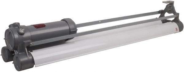 Hubbell Killark - 120 VAC, 40 Watt, Fluorescent Hazardous Location Light Fixture - Corrosion, Dirt, Moisture & Vibration Resistant, Aluminum Alloy Housing, 52-13/16" Long x 11" Wide x 9-3/32" High - Caliber Tooling