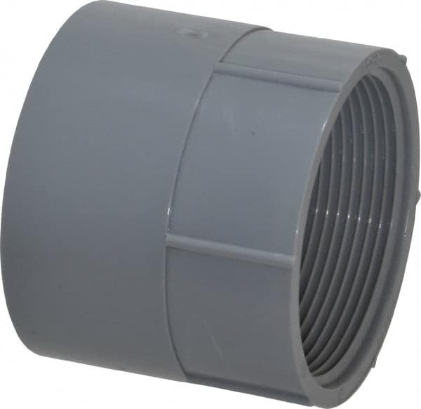 Thomas & Betts - 2" Trade, PVC Threaded Rigid Conduit Female Adapter - Insulated - Caliber Tooling