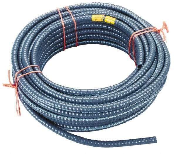 Thomas & Betts - 2" Trade Size, 50' Long, Flexible Liquidtight Conduit - PVC, 2.205" ID, Gray - Caliber Tooling