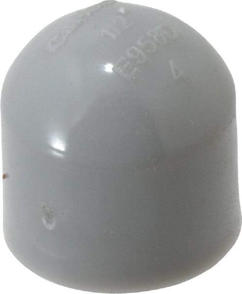 Thomas & Betts - 1/2" Trade, PVC Glued Rigid Conduit End Cap - Insulated - Caliber Tooling