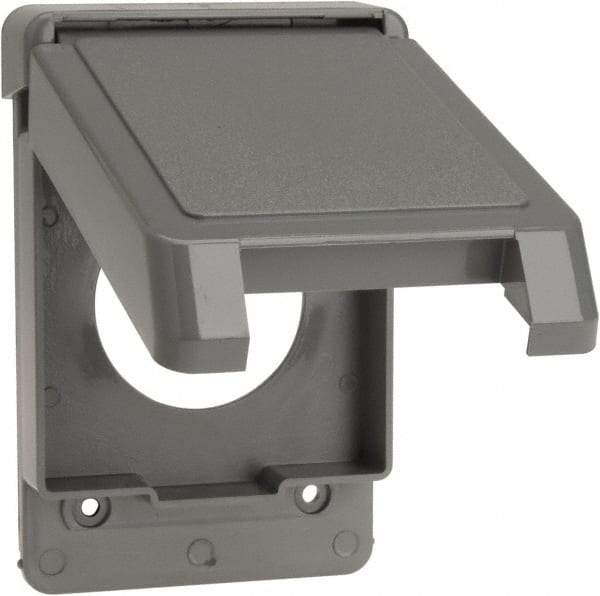 Thomas & Betts - Electrical Outlet Box Polycarbonate Single Receptacle Cover - Caliber Tooling