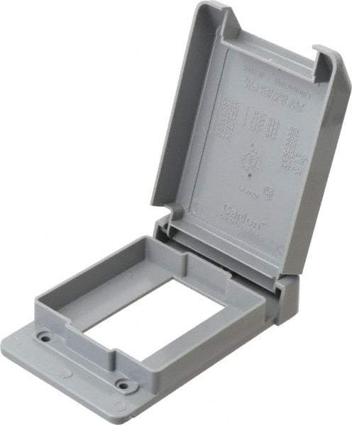 Thomas & Betts - Electrical Outlet Box Polycarbonate GFCI Receptacle Cover - Caliber Tooling