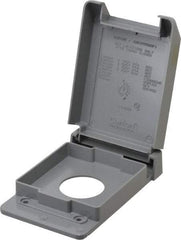 Thomas & Betts - Electrical Outlet Box Polycarbonate Single Receptacle Cover - Caliber Tooling