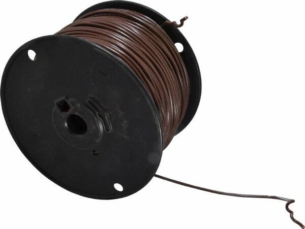 Southwire - 16 AWG, 26 Strand, Brown Machine Tool Wire - PVC, Acid, Moisture and Oil Resistant, 500 Ft. Long - Caliber Tooling