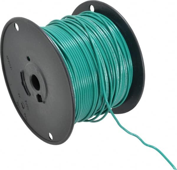 Southwire - 16 AWG, 26 Strand, Green Machine Tool Wire - PVC, Acid, Moisture and Oil Resistant, 500 Ft. Long - Caliber Tooling