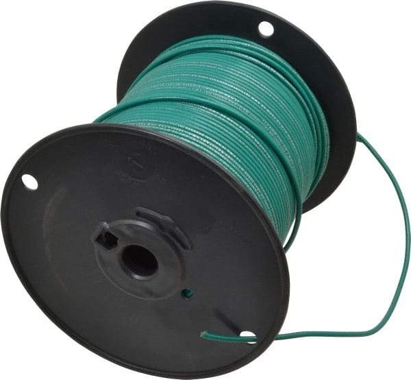 Southwire - 14 AWG, 41 Strand, Green Machine Tool Wire - PVC, Acid, Moisture and Oil Resistant, 500 Ft. Long - Caliber Tooling