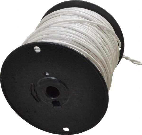 Southwire - 12 AWG, 65 Strand, White Machine Tool Wire - PVC, Acid, Moisture and Oil Resistant, 500 Ft. Long - Caliber Tooling