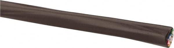 Southwire - 18 AWG, 5 Conductor, Brown Thermostat Cable - 250 Ft., 0.17 Inch Diameter, PVC Jacket, Sunlight Resistant - Caliber Tooling