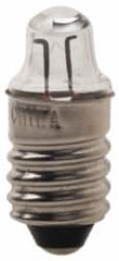 Value Collection - 0.5625 Watt, 2.25 Volt, Incandescent Miniature & Specialty TL3 Lamp - Miniature Screw Base, 0.01 to 0.999 Equivalent Range, Warm (1,000 to 3,000), Dimmable, 1" OAL - Caliber Tooling