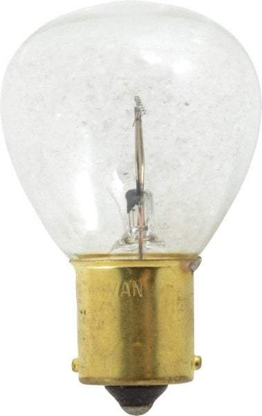 Value Collection - 24.242 Watt, 6.2 Volt, Incandescent Miniature & Specialty RP11 Lamp - Bayonet Base, 5 to 49 Equivalent Range, Warm (1,000 to 3,000), Dimmable, 2-1/4" OAL - Caliber Tooling