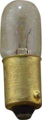 Value Collection - 1.575 Watt, 6.3 Volt, Incandescent Miniature & Specialty T3-1/4 Lamp - Miniature Bayonet Base, 1 to 1.999 Equivalent Range, Warm (1,000 to 3,000), Dimmable, 1-1/4" OAL - Caliber Tooling