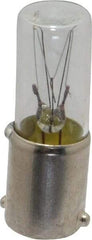 Value Collection - 120 Volt, Incandescent Miniature & Specialty T2-1/2 Lamp - Miniature Bayonet Base - Caliber Tooling