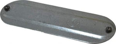 Hubbell Killark - 1-1/4" & 1-1/2" Trade, Steel Conduit Body Cover Plate - Use with Form 35 Conduit Bodies, Form 85 Conduit Bodies - Caliber Tooling