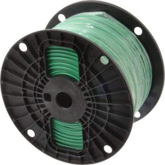 Southwire - THHN/THWN, 14 AWG, 15 Amp, 500' Long, Solid Core, 1 Strand Building Wire - Green, Thermoplastic Insulation